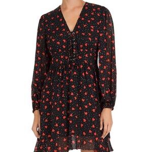 So in Love Muslin Lace-Up Dress - The Kooples- Flawed